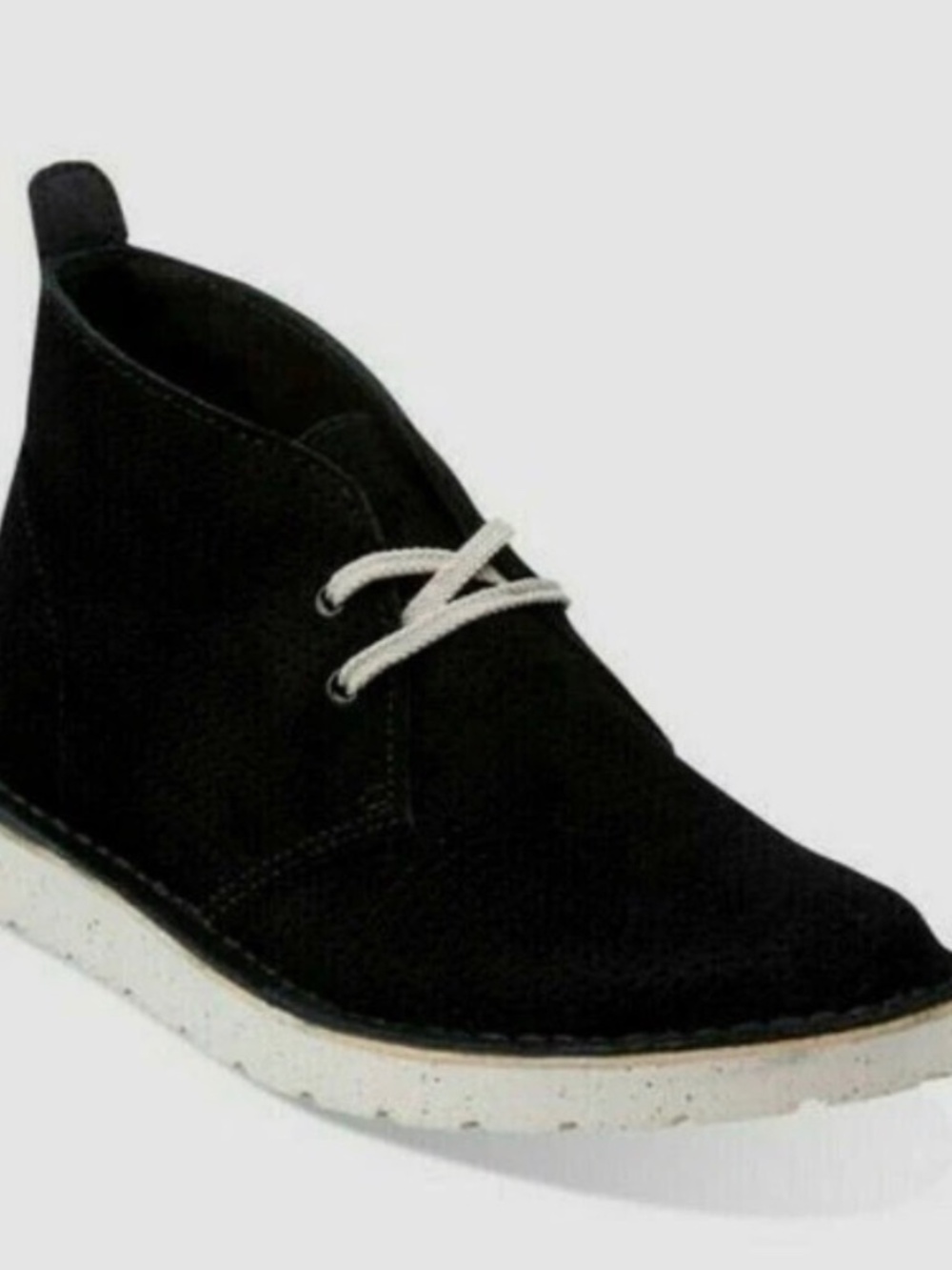 Clarks Originals Women's Desert Aerial Suede Boot Black New Size 9.5
